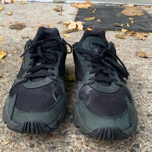 Adidas falcons in black :)